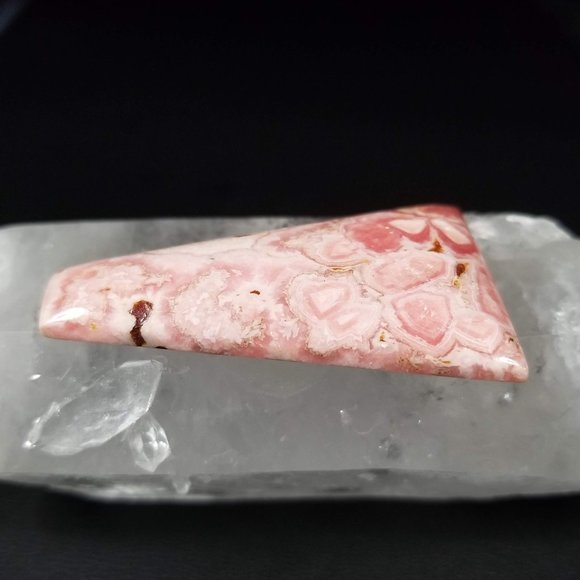 Large Rhodochrosite Drilled gemstone * 47.62 x 31.02 x 6.17mm * RDC2D3 - Picture 5 of 14